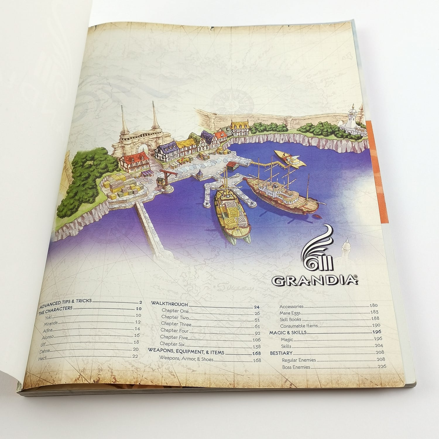 Sony Playstation 2 Spiel : Grandia III 3 + Bradygames Strategy Guide | PS2 OVP