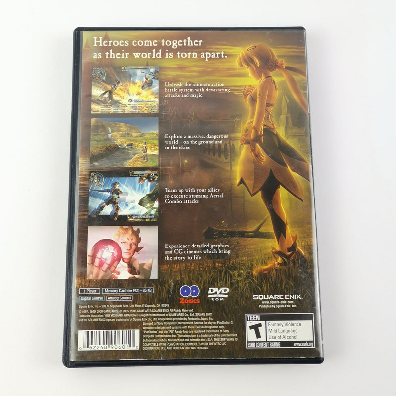 Sony Playstation 2 Spiel : Grandia III 3 + Bradygames Strategy Guide | PS2 OVP