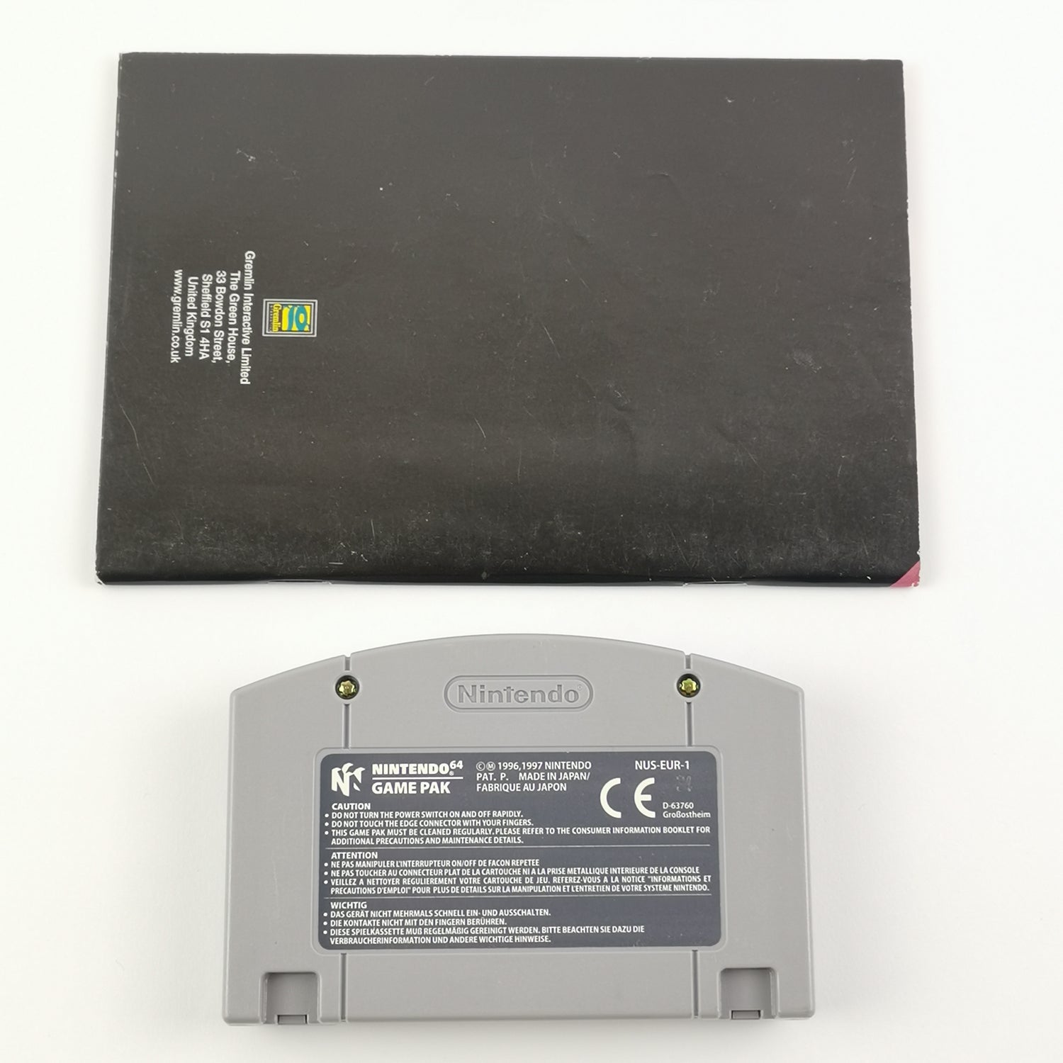Nintendo 64 Spiel : Harvest Body - Cartridge / Modul + Anleitung | N64 PAL EUR