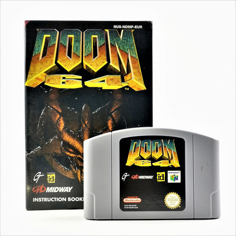 Nintendo 64 Spiel : Doom 64 - Modul / Cartridge + Anleitung | N64 PAL EUR