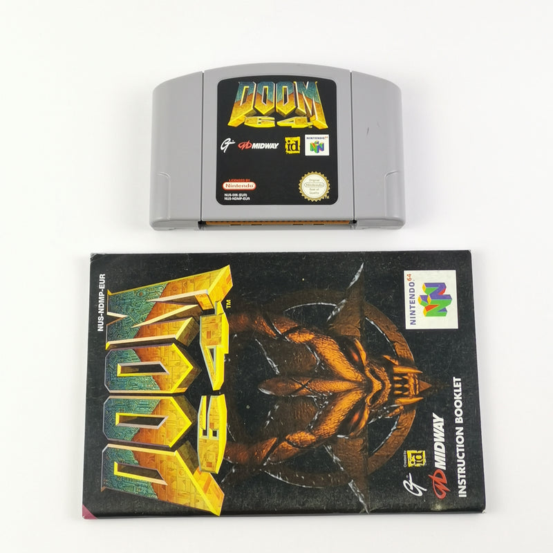 Nintendo 64 Spiel : Doom 64 - Modul / Cartridge + Anleitung | N64 PAL EUR