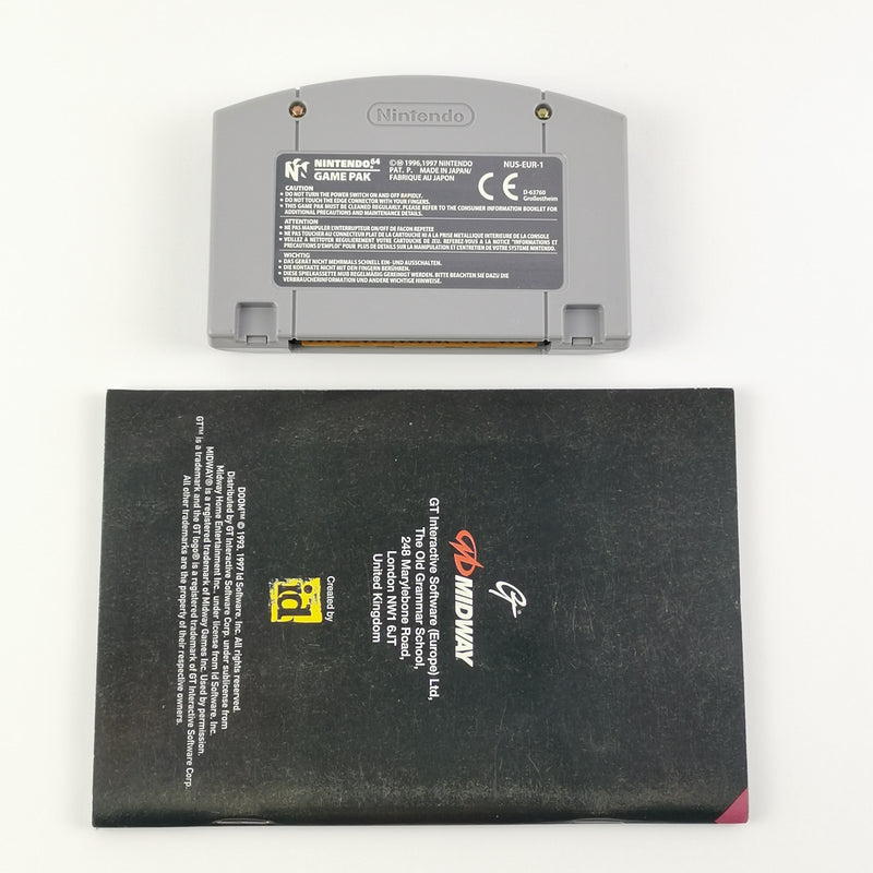 Nintendo 64 Spiel : Doom 64 - Modul / Cartridge + Anleitung | N64 PAL EUR