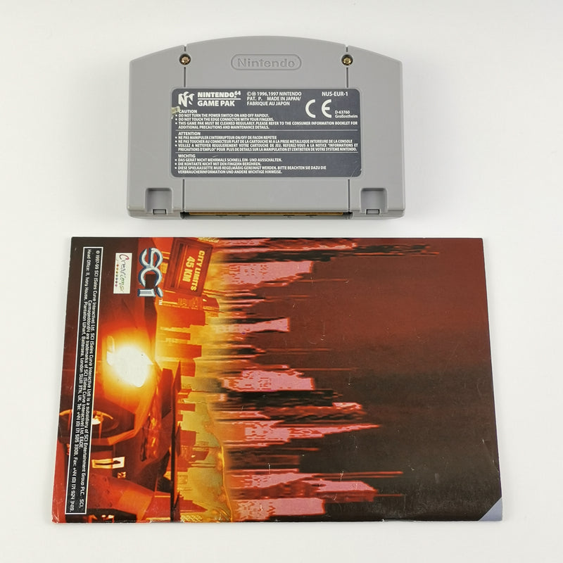 Nintendo 64 game: Carmageddon - module / cartridge + manual | N64 PAL EUU