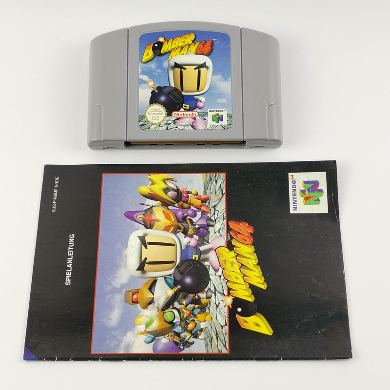 Nintendo 64 Spiel : Bomberman 64 - Modul / Cartridge + Anleitung | N64 PAL