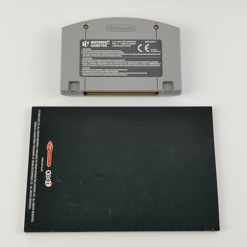 Nintendo 64 Spiel : Operation Winback - Modul + Anleitung | N64 PAL