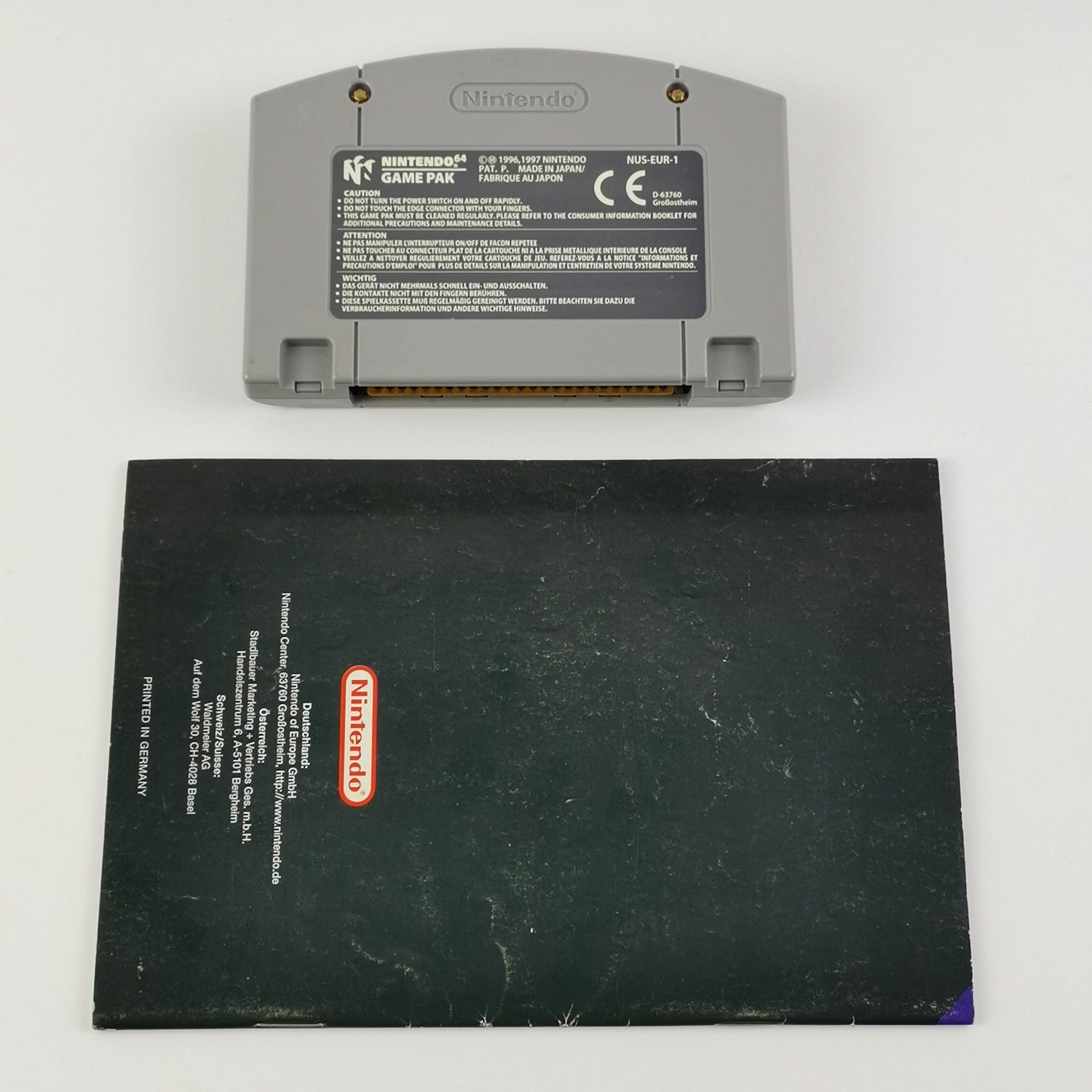 Nintendo 64 Spiel : Pokemon Stadium - Modul / Cartridge + Anleitung | N64 PAL
