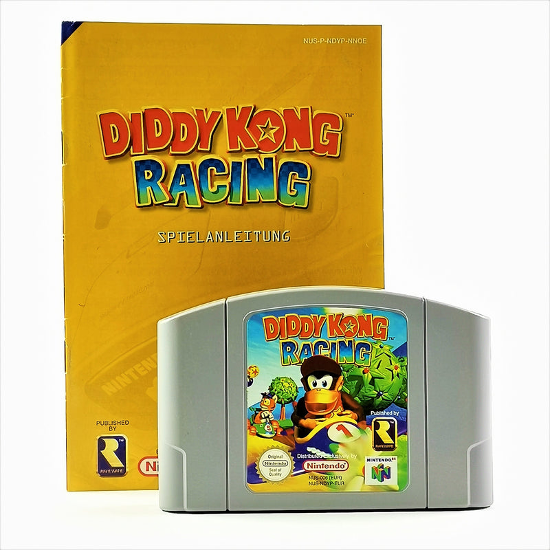 Nintendo 64 Spiel : Diddy Kong Racing - Modul / Cartridge + Anleitung | N64 PAL