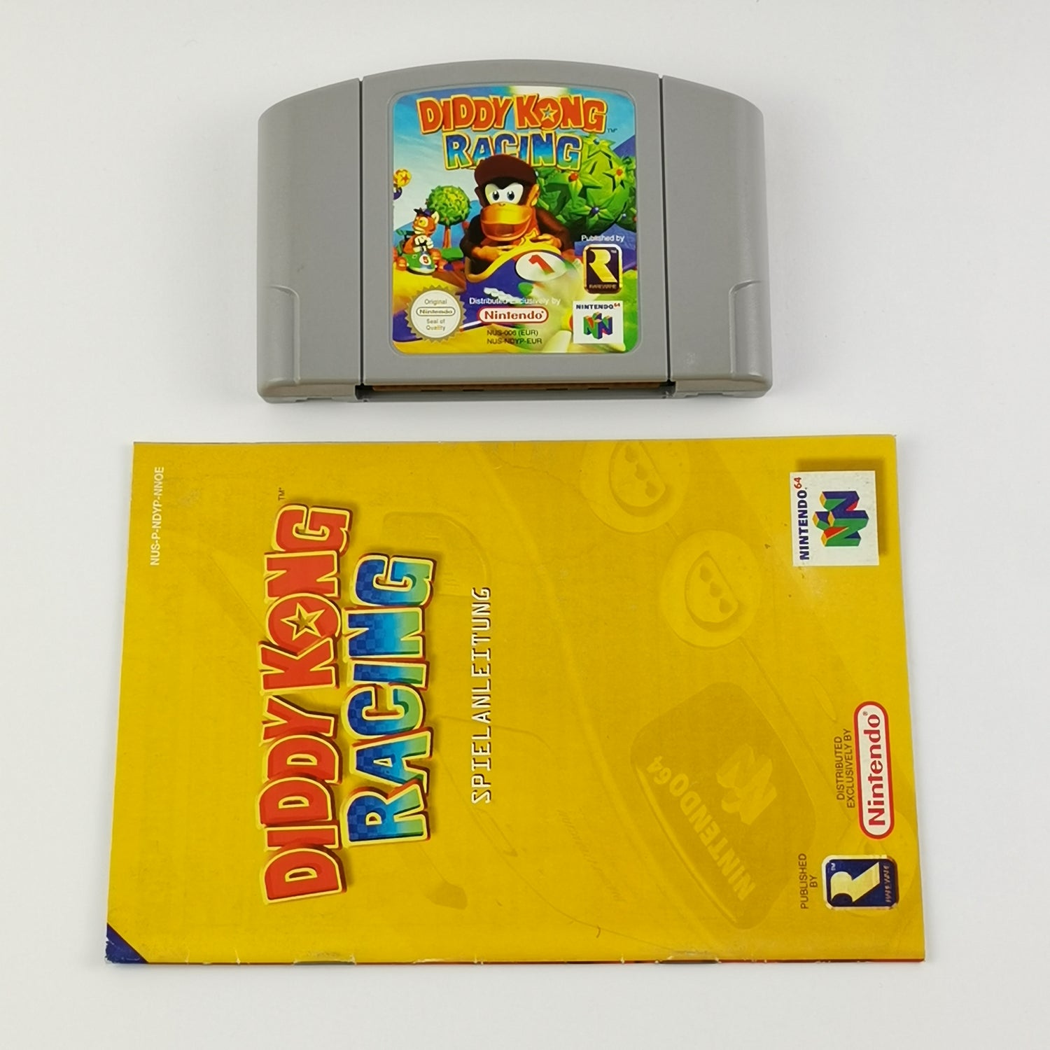 Nintendo 64 Spiel : Diddy Kong Racing - Modul / Cartridge + Anleitung | N64 PAL