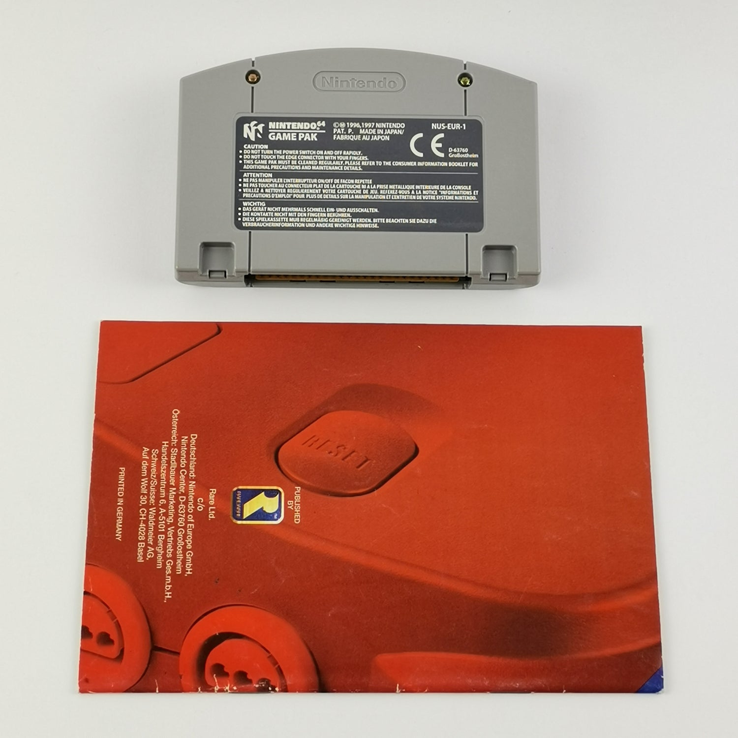 Nintendo 64 Spiel : Diddy Kong Racing - Modul / Cartridge + Anleitung | N64 PAL