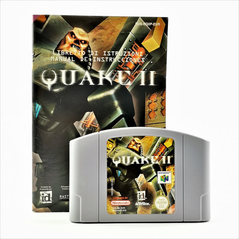 Nintendo 64 Spiel : Quake II 2 - Modul / Cartridge + Anleitung | N64 PAL