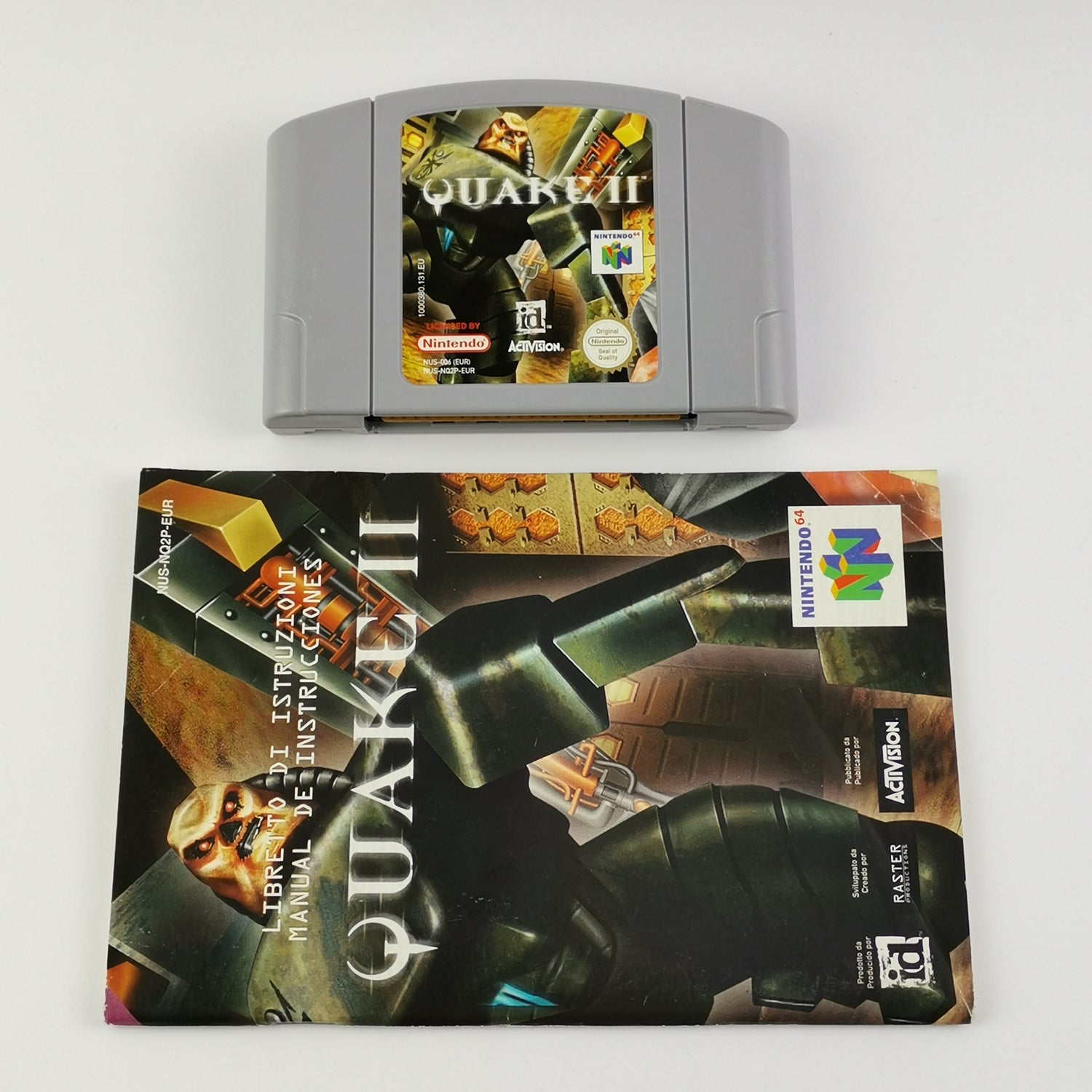 Nintendo 64 Spiel : Quake II 2 - Modul / Cartridge + Anleitung | N64 PAL