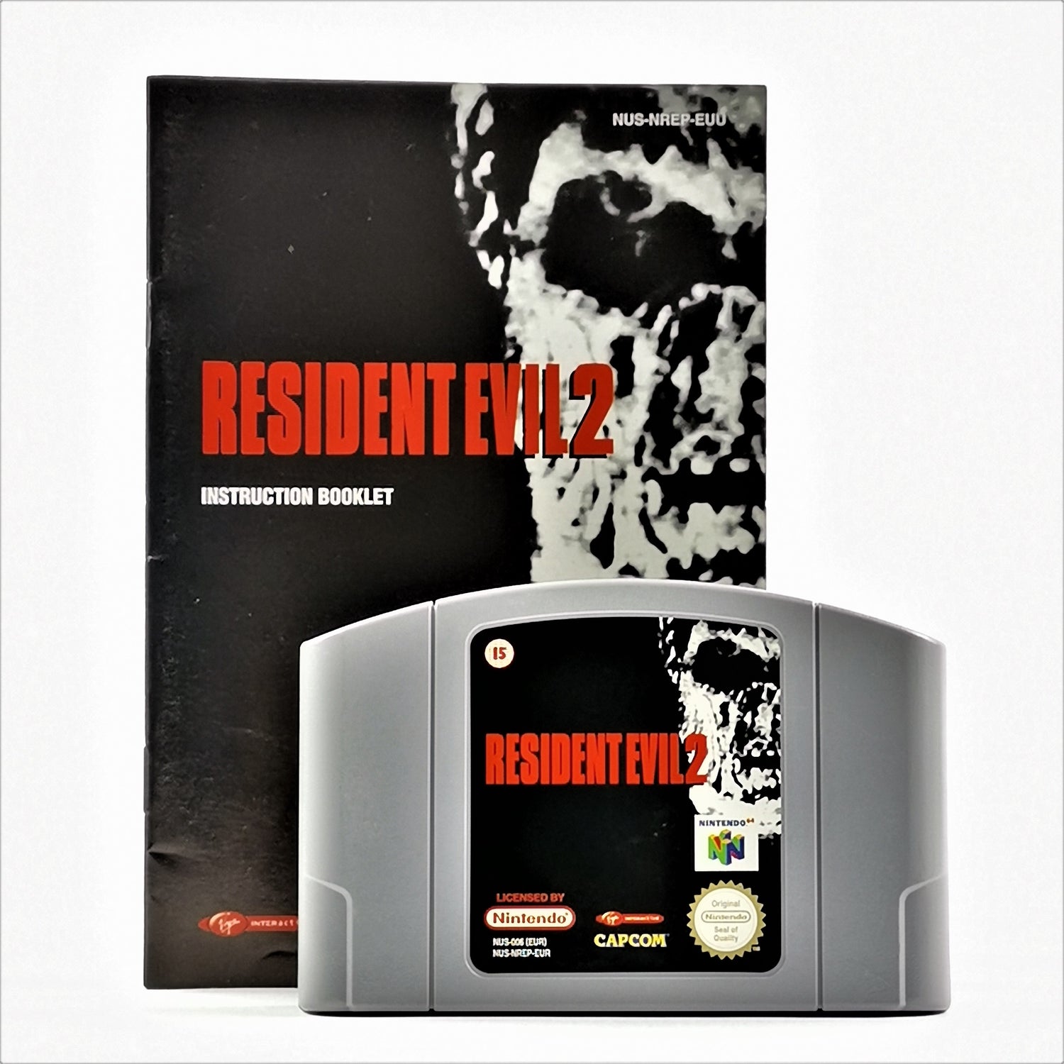 Nintendo 64 Spiel : Resident Evil 2 - Modul / Cartridge + Anleitung | N64 PAL
