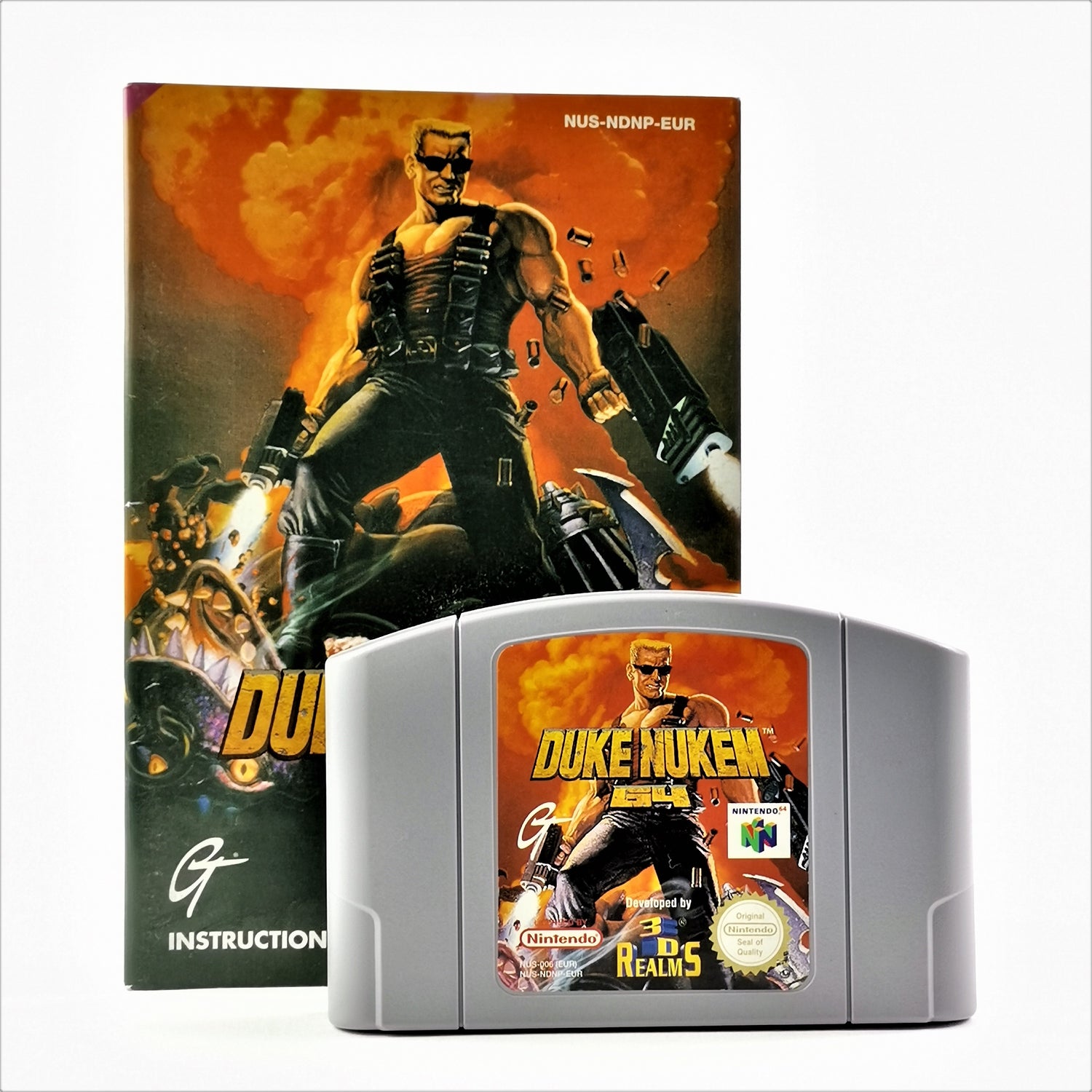 Nintendo 64 Spiel : Duke Nukem - Modul / Cartridge + Anleitung | N64 PAL