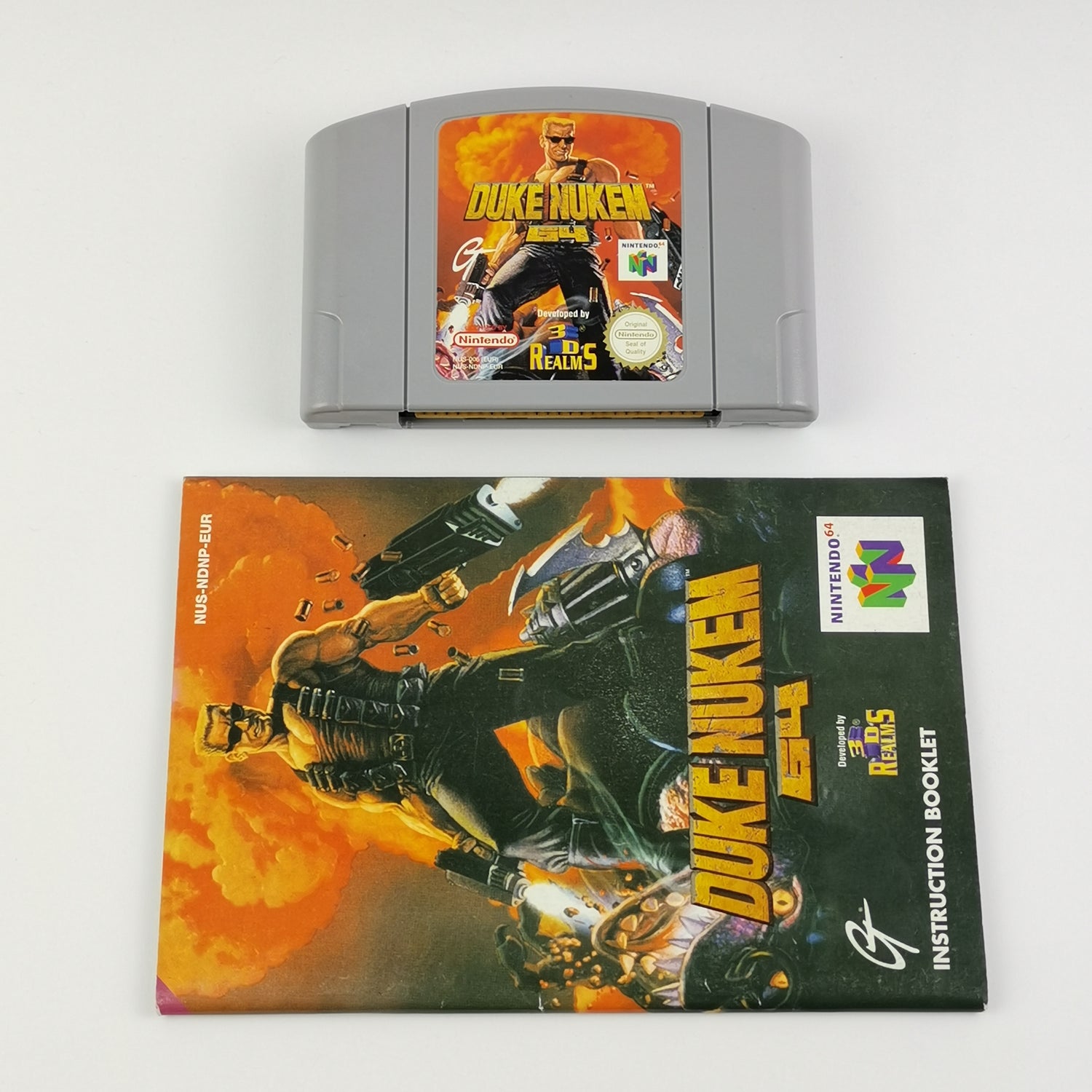 Nintendo 64 Spiel : Duke Nukem - Modul / Cartridge + Anleitung | N64 PAL