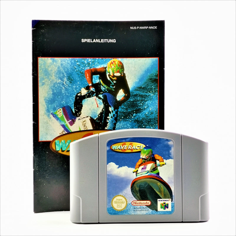 Nintendo 64 Spiel : Wave Race - Modul Cartridge + Anleitung | N64 PAL