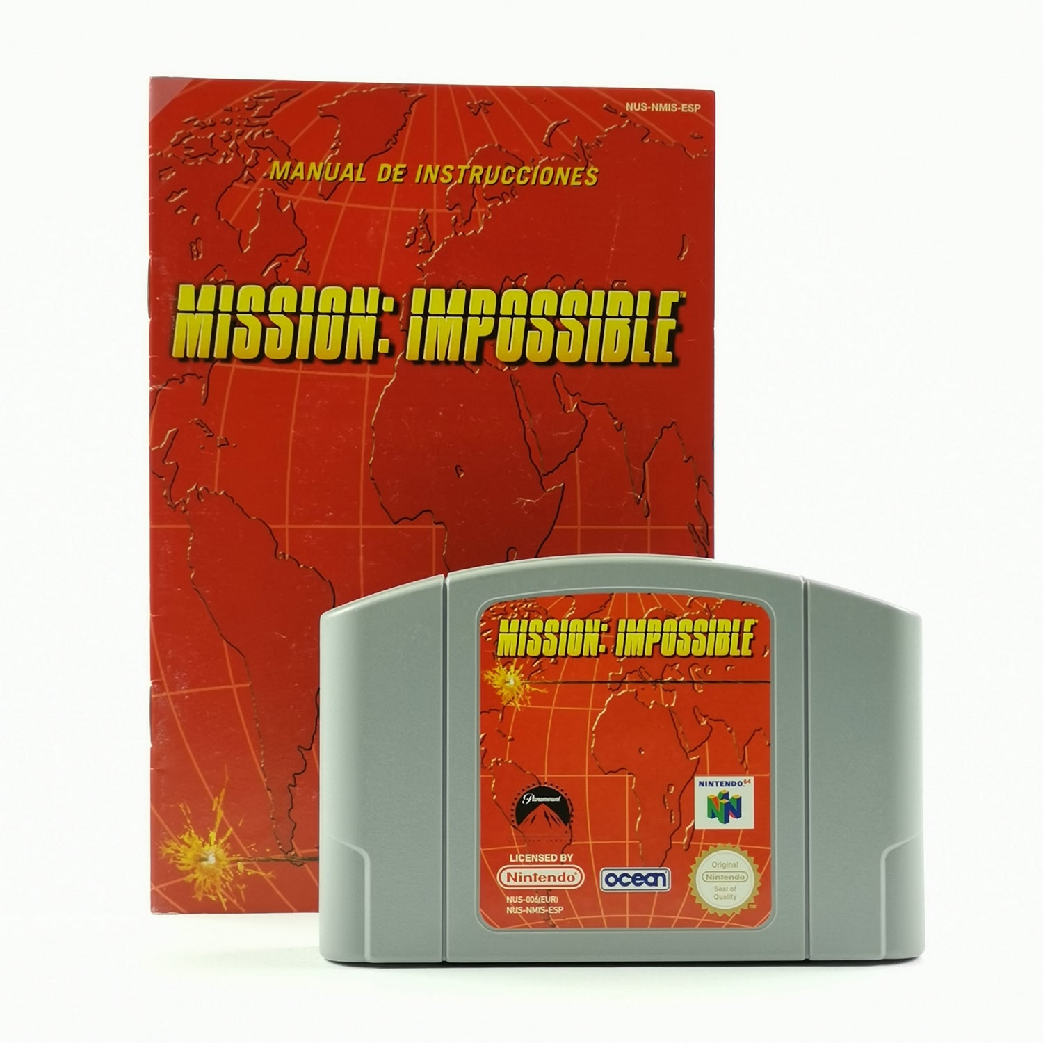 Nintendo 64 Spiel : Mission Impossible - Modul + Anleitung | N64 PAL ESP