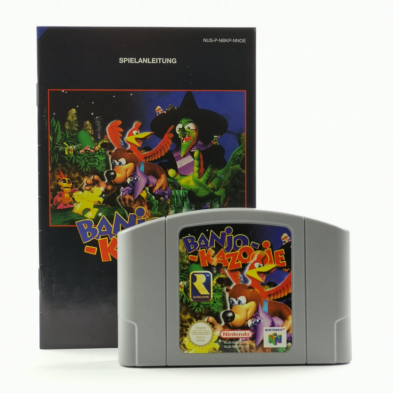 Nintendo 64 Spiel : Banjo Kazooie - Modul + Anleitung | N64 PAL
