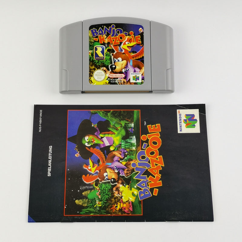 Nintendo 64 Spiel : Banjo Kazooie - Modul + Anleitung | N64 PAL