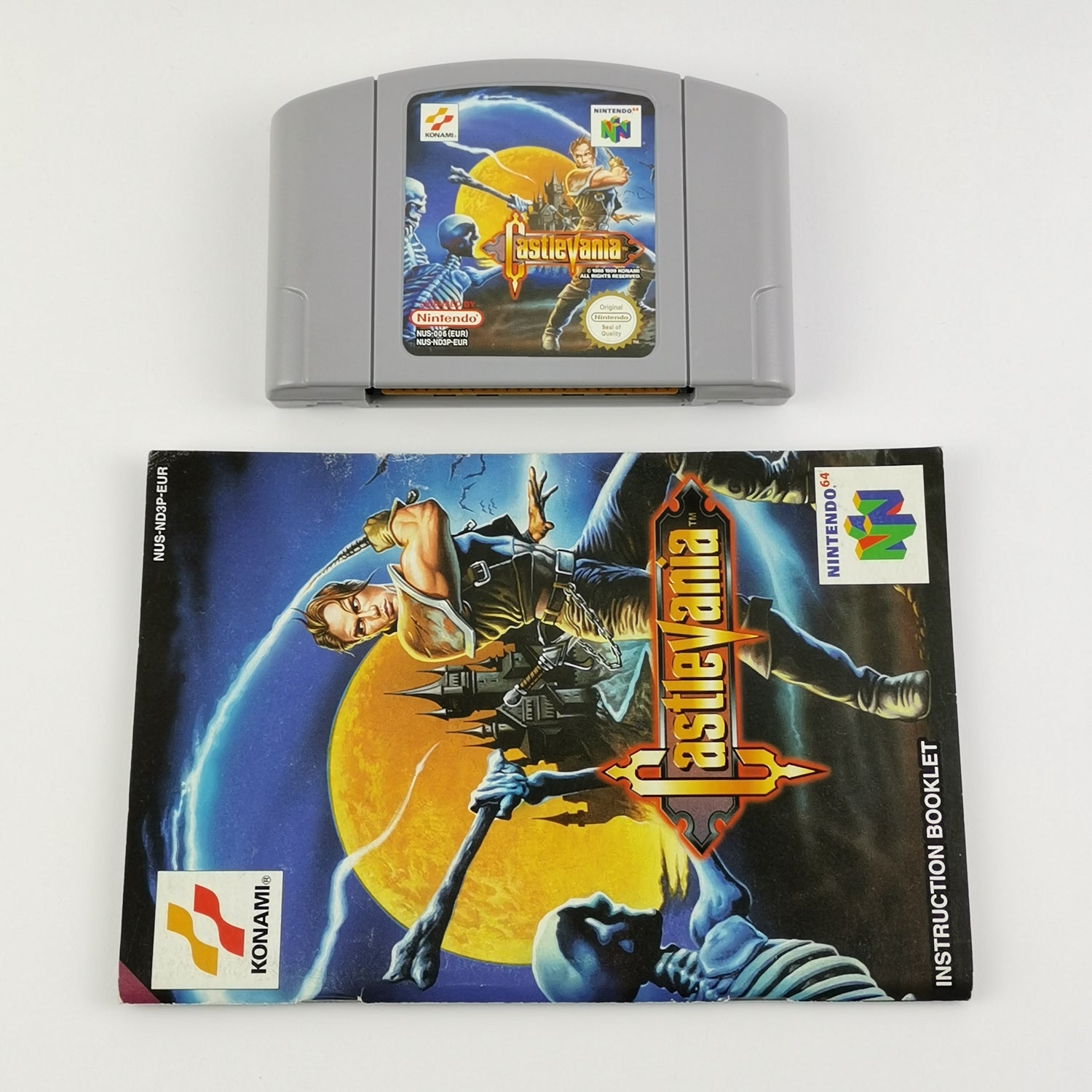 Nintendo 64 game : Castlevania - cartridge + manual | N64 PAL