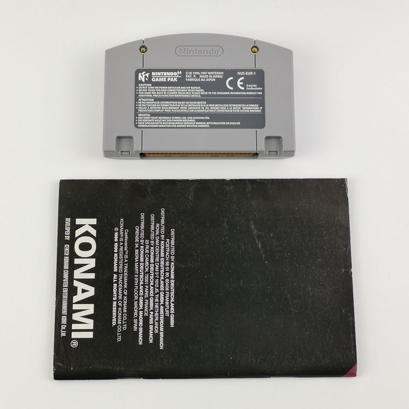 Nintendo 64 Spiel : Castlevania - Modul + Anleitung | N64 PAL