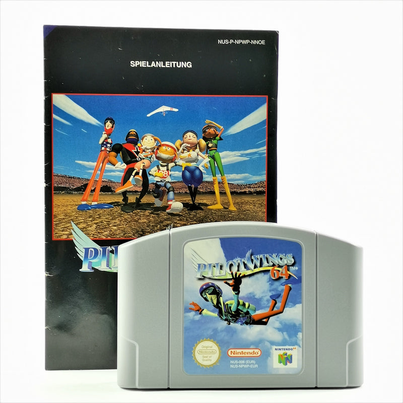 Nintendo 64 Spiel : Pilotwings - Modul / Cartridge + Anleitung | N64 PAL