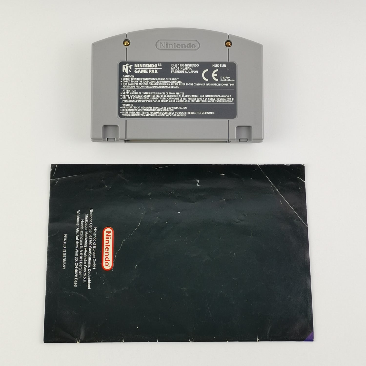 Nintendo 64 Spiel : Pilotwings - Modul / Cartridge + Anleitung | N64 PAL