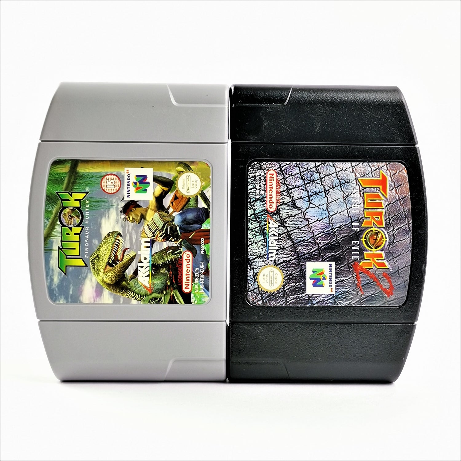 Nintendo 64 Spiele : Turok Dinosaur Hunter & Seeds of Evil - Modul | N64 PAL