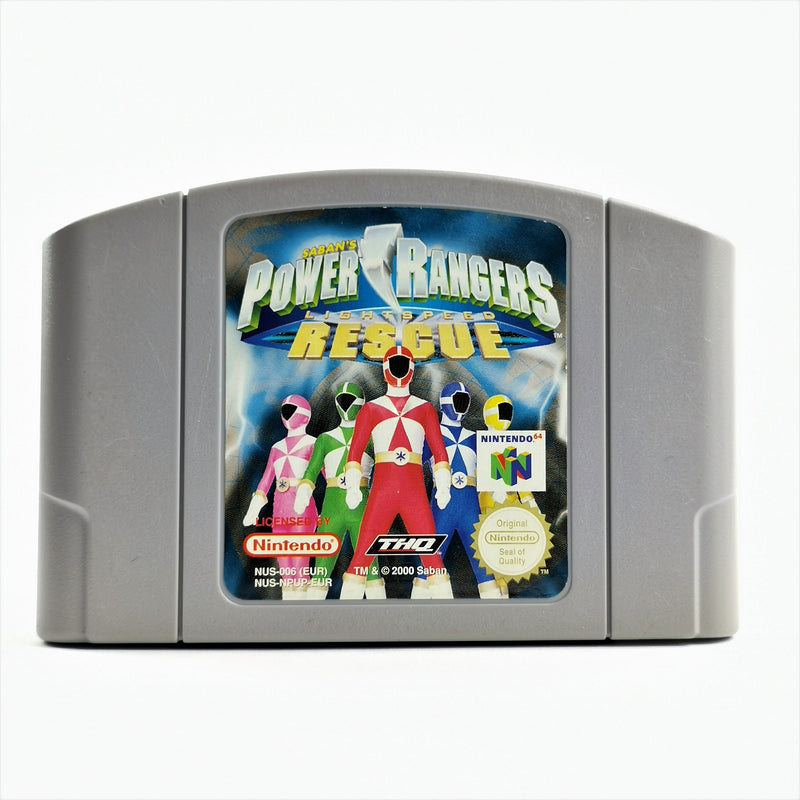 Nintendo 64 Spiel : Power Rangers Lightspeed Rescue Modul / Cartridge | N64 PAL