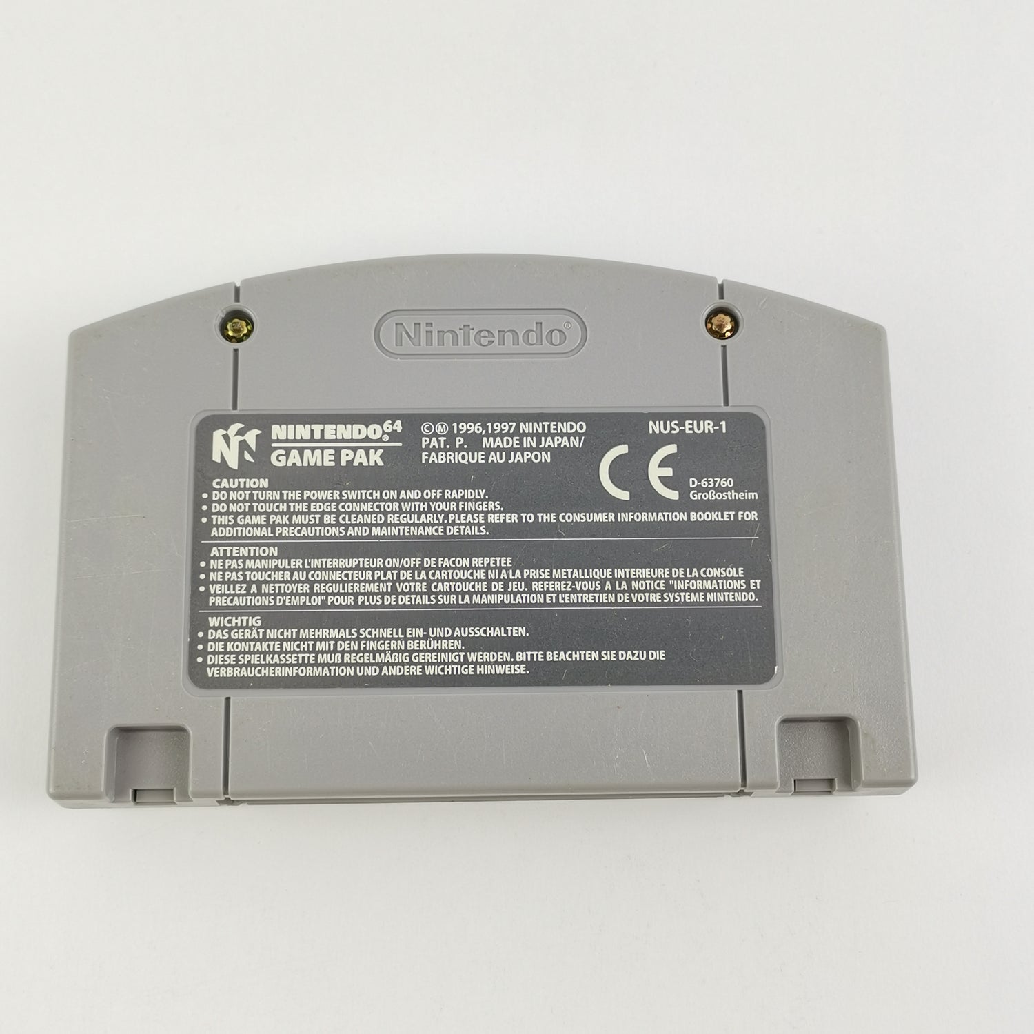 Nintendo 64 Spiel : Power Rangers Lightspeed Rescue Modul / Cartridge | N64 PAL