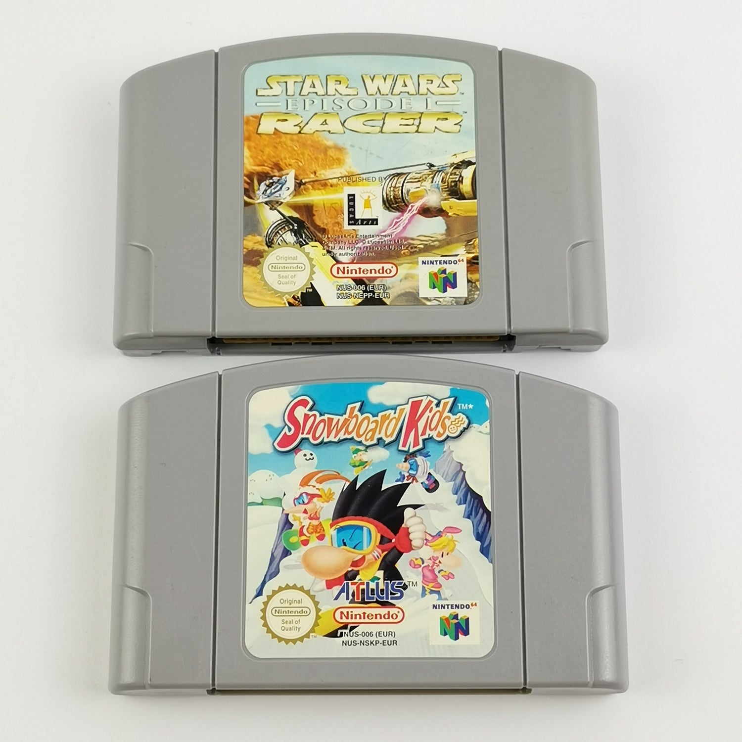 Nintendo 64 Games : Star Wars Episode I Racer + Snowboard Kids - Module | N64