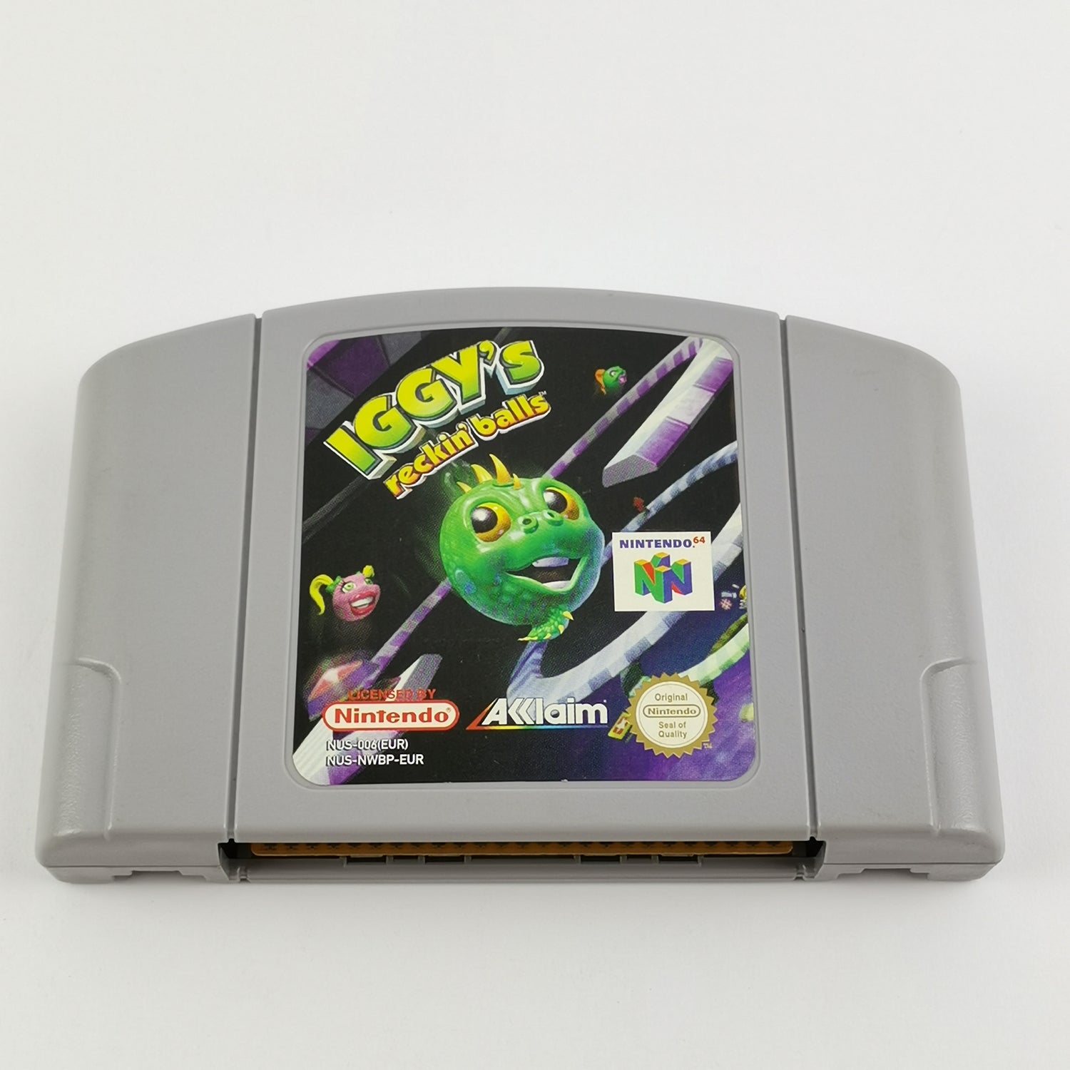 Nintendo 64 Games : Iggy´s Reckin Balls - Modules / Cartridges | N64 PAL Version
