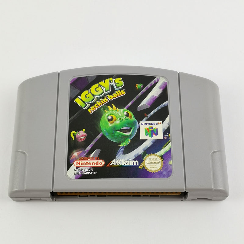 Nintendo 64 Spiele : Iggy´s Reckin Balls - Module / Cartridges | N64 PAL Version