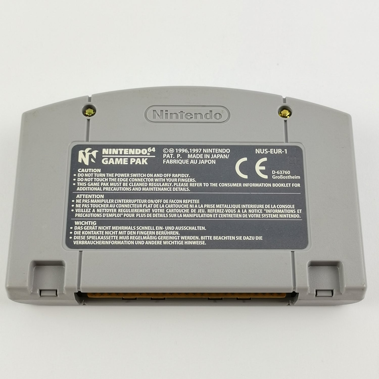 Nintendo 64 Games : Iggy´s Reckin Balls - Modules / Cartridges | N64 PAL Version