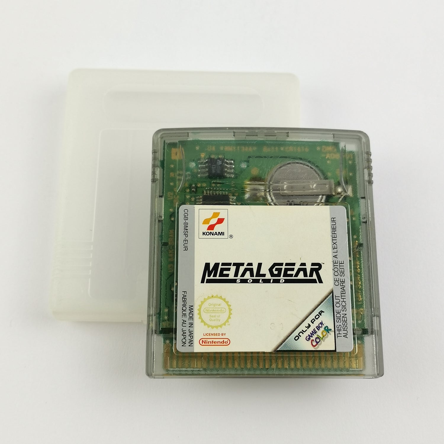 Nintendo Game Boy Color Spiel : Metal Gear Solid - Modul / Cartridge | GBC PAL