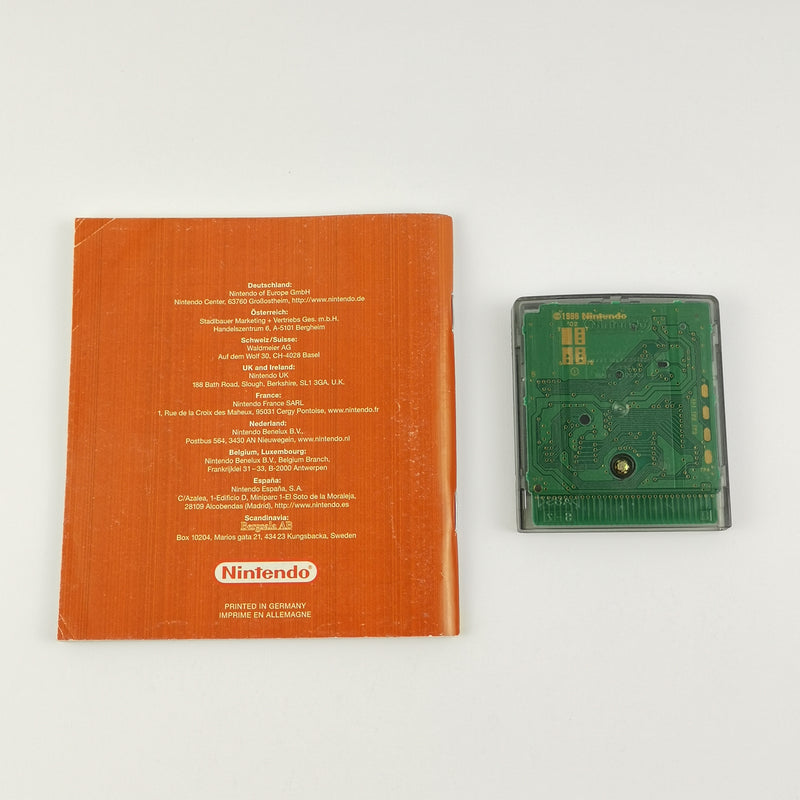 Nintendo Game Boy Color Spiel : Zelda Oracle of Seasons + Anleitung | GBC Modul