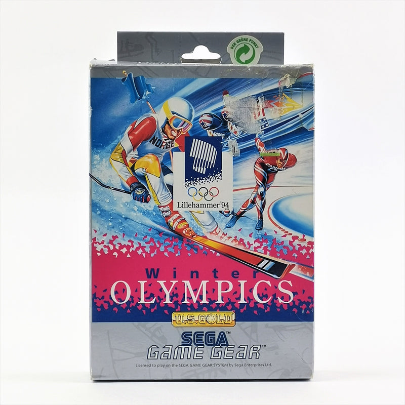 Sega Game Gear Spiel : Winter Olympics - OVP u. Anleitung PAL | GameGear System