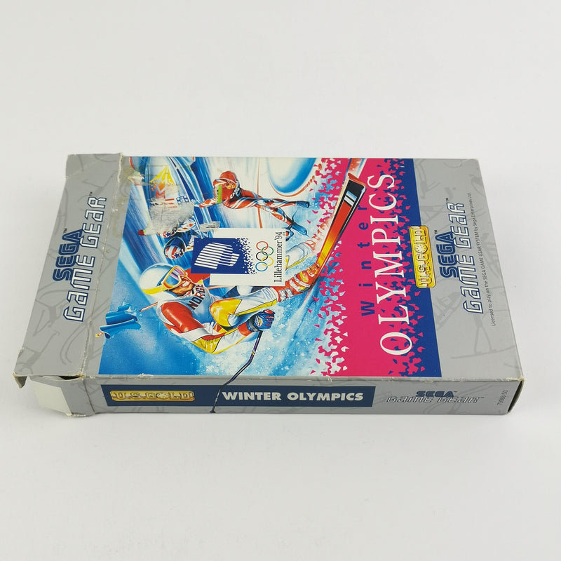 Sega Game Gear Spiel : Winter Olympics - OVP u. Anleitung PAL | GameGear System