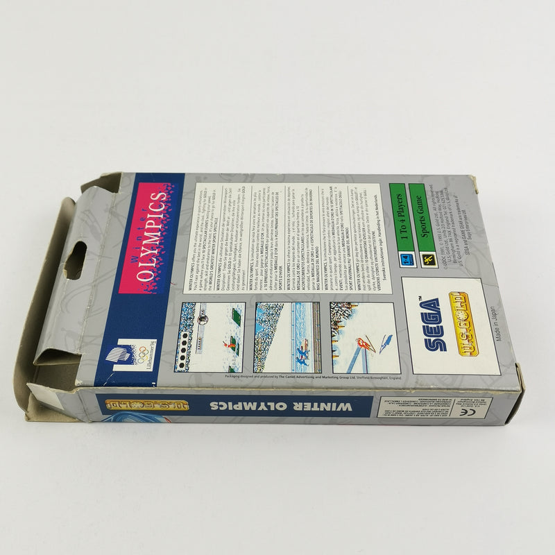 Sega Game Gear Spiel : Winter Olympics - OVP u. Anleitung PAL | GameGear System