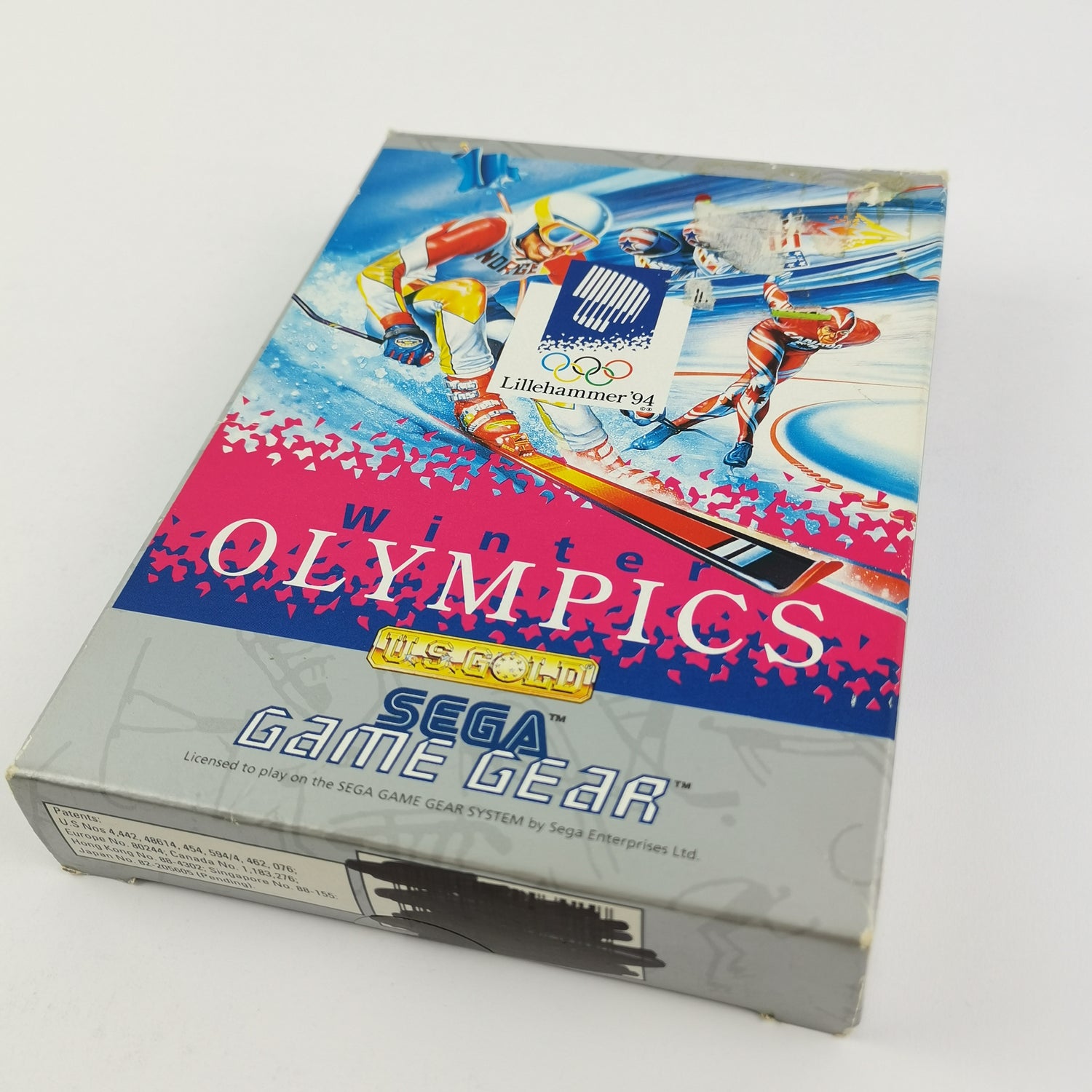 Sega Game Gear Spiel : Winter Olympics - OVP u. Anleitung PAL | GameGear System