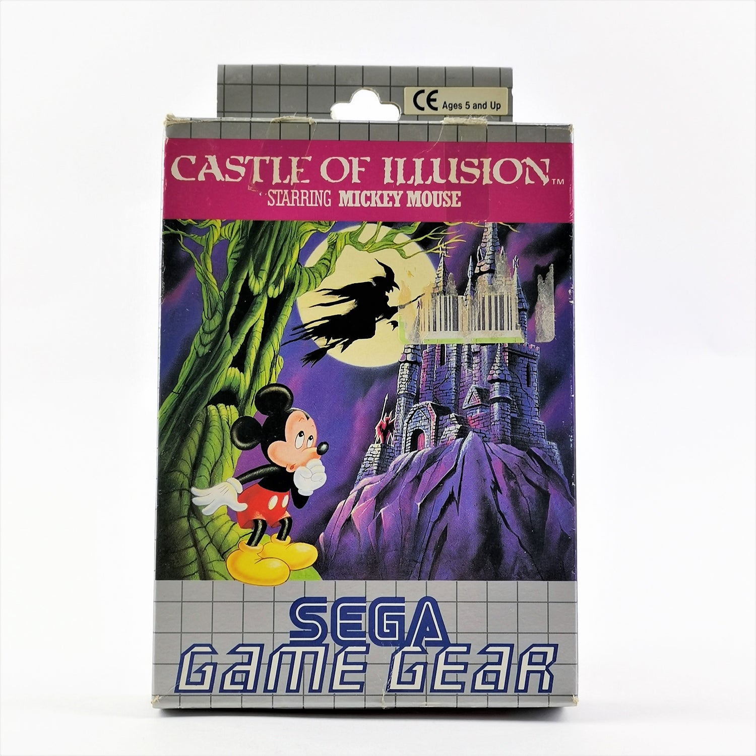 Sega Game Gear Spiel : Castle of illusion - Mickey Mouse - OVP u. Anleitung PAL