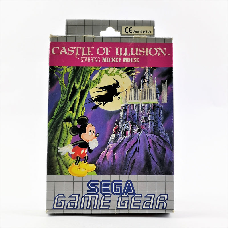 Sega Game Gear Spiel : Castle of illusion - Mickey Mouse - OVP u. Anleitung PAL