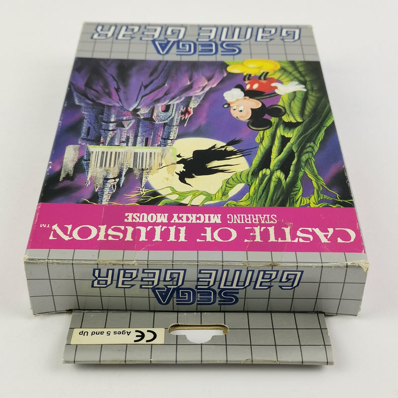 Sega Game Gear Spiel : Castle of illusion - Mickey Mouse - OVP u. Anleitung PAL