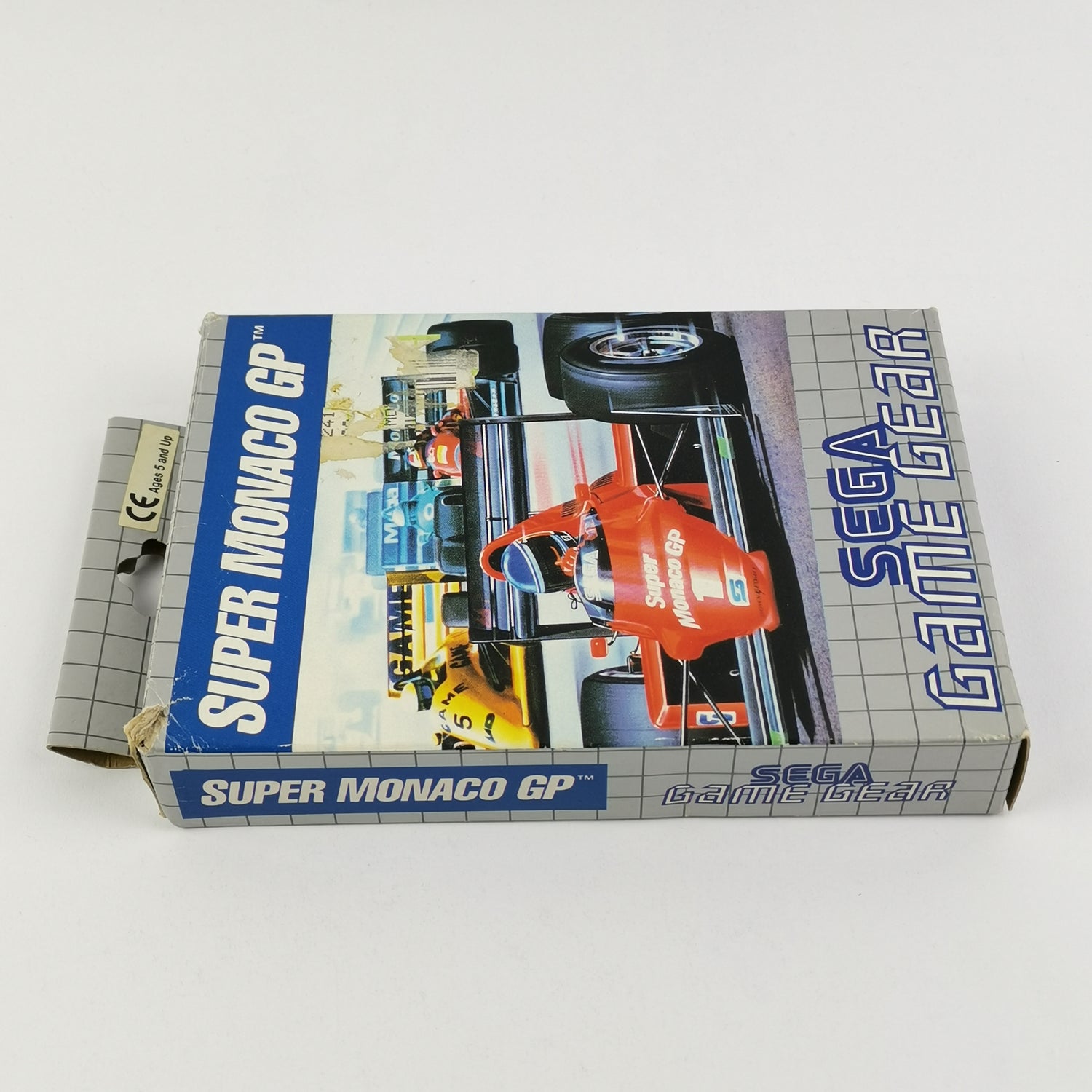 Sega Game Gear Spiel : Super Monaco GP - OVP u. Anleitung PAL | GameGear System