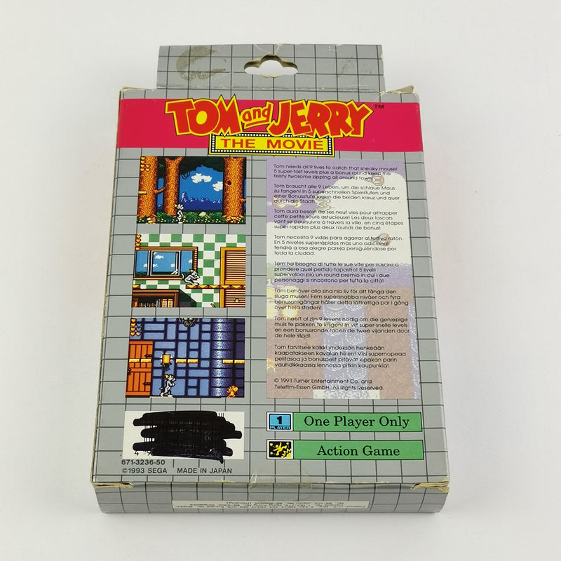 Sega Game Gear Spiel : Tom & Jerry The Movie - OVP u. Anleitung PAL | GameGear