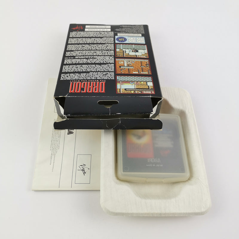 Sega Game Gear Spiel : Dragon The Bruce Lee Story - OVP u. Anleitung PAL
