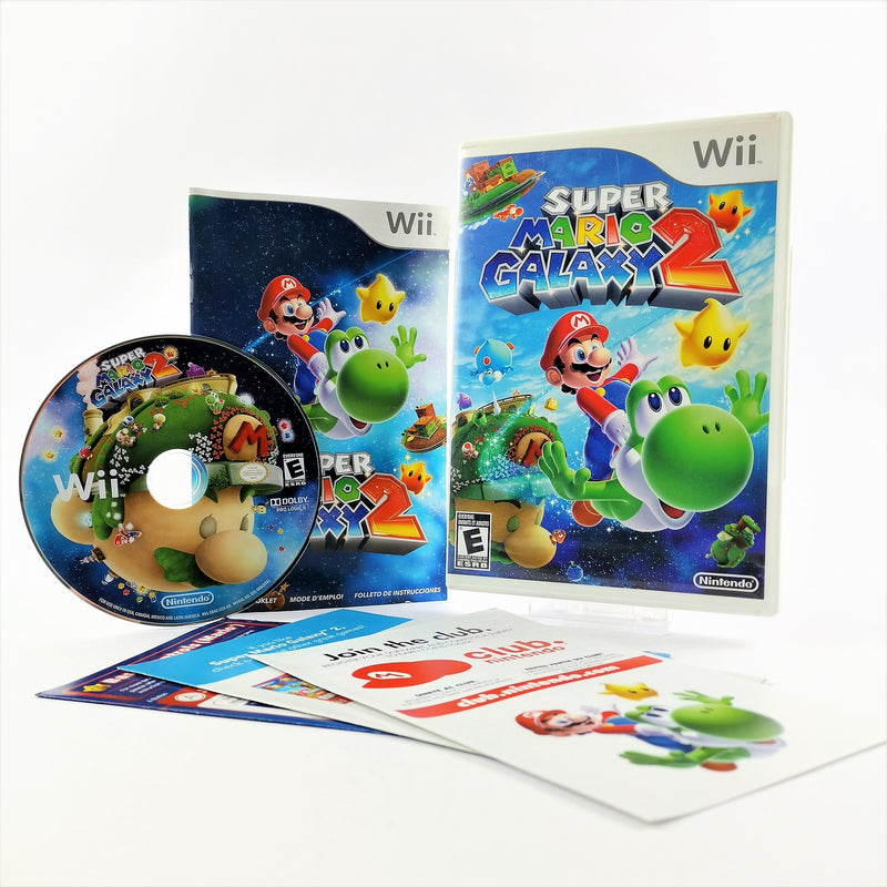 Nintendo Wii Spiel : Super Mario Galaxy 2 - OVP Anleitung | NTSC-U/C USA
