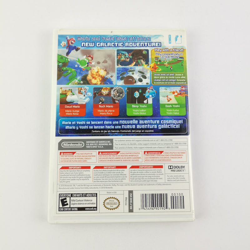 Nintendo Wii Spiel : Super Mario Galaxy 2 - OVP Anleitung | NTSC-U/C USA