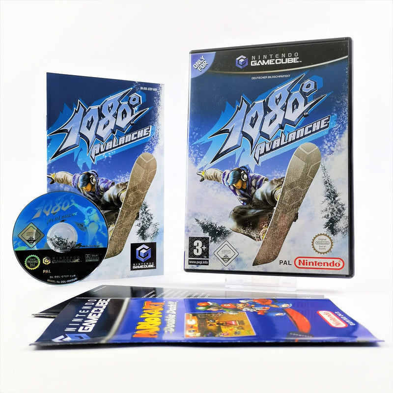 Nintendo Gamecube Spiel : 1080° Avalanche Snowboarding - OVP Anleitung PAL GC