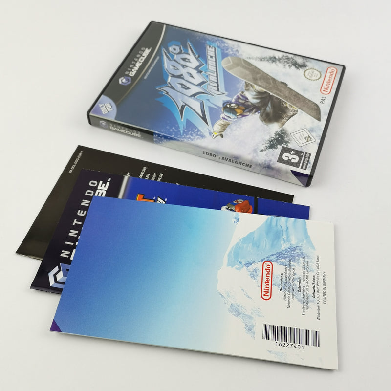 Nintendo Gamecube Spiel : 1080° Avalanche Snowboarding - OVP Anleitung PAL GC