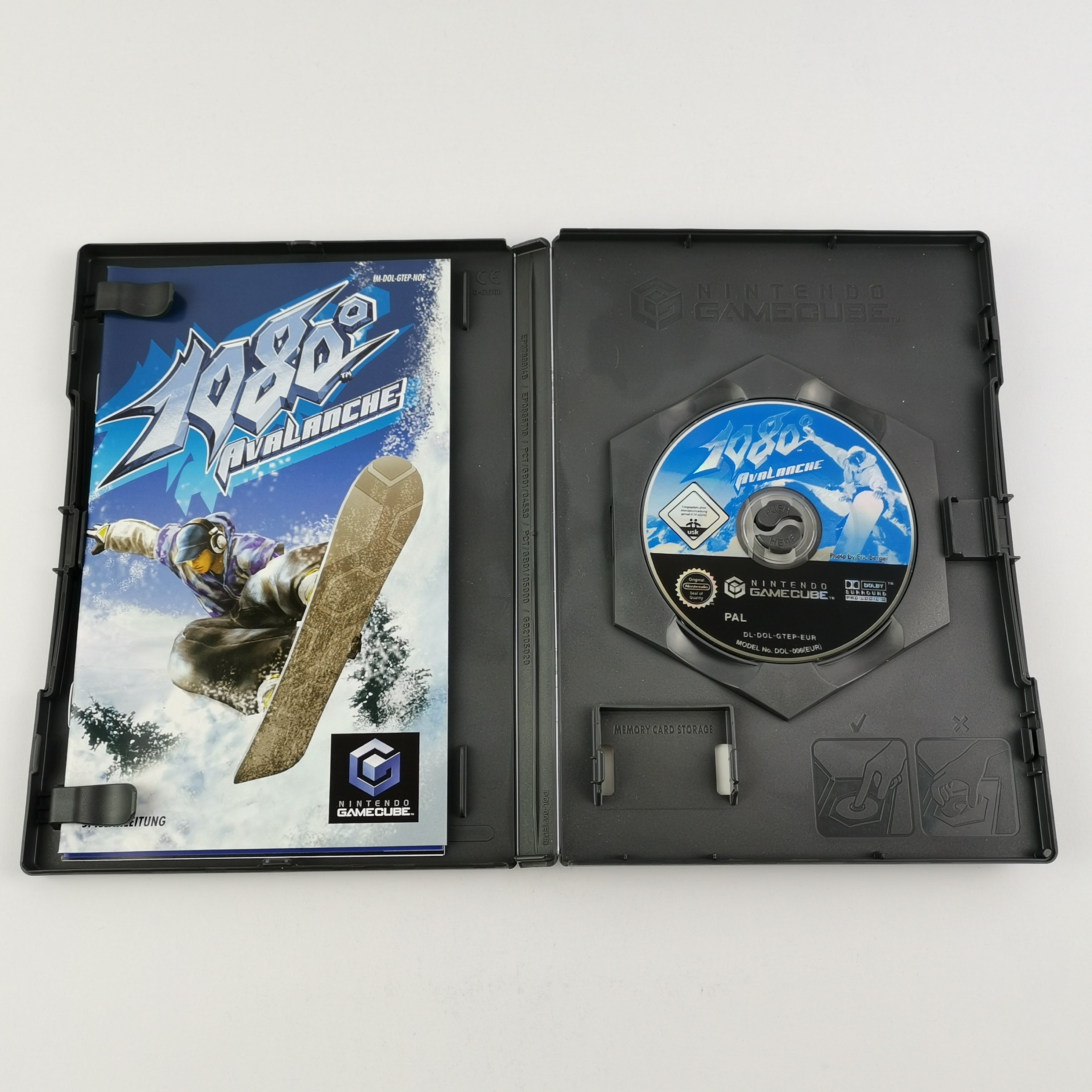 Nintendo Gamecube Spiel : 1080° Avalanche Snowboarding - OVP Anleitung PAL GC